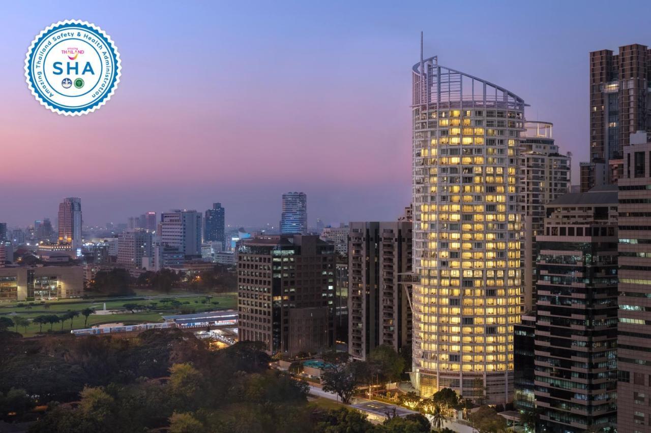 Dusit Suites Hotel Ratchadamri, Bangkok Dış mekan fotoğraf The 101 at night