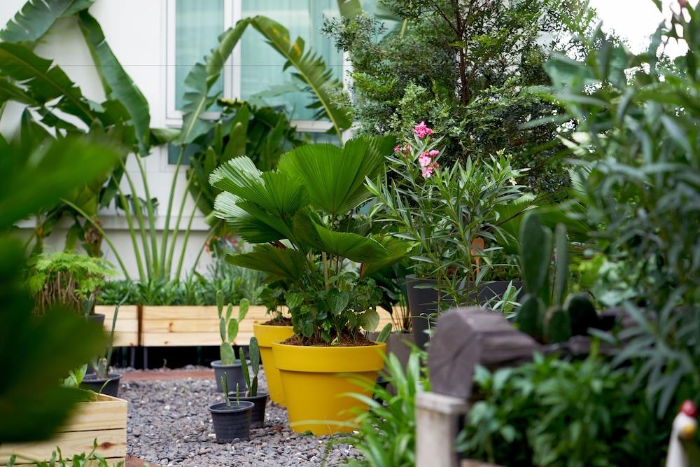 Dusit Suites Hotel Ratchadamri, Bangkok Dış mekan fotoğraf A rooftop garden in Singapore