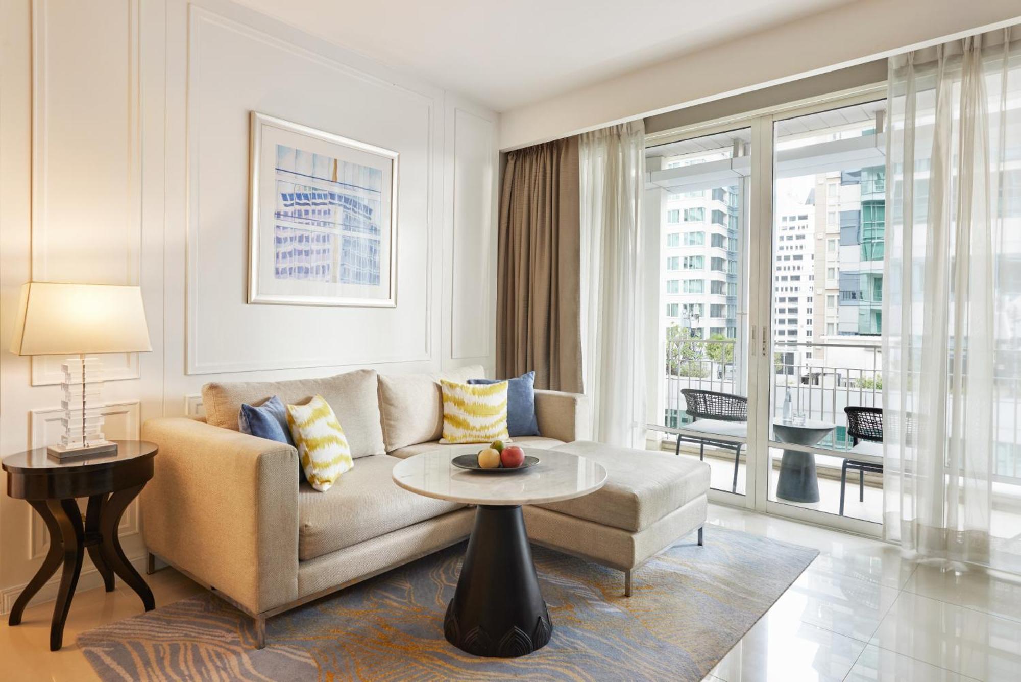 Dusit Suites Hotel Ratchadamri, Bangkok Dış mekan fotoğraf Living room