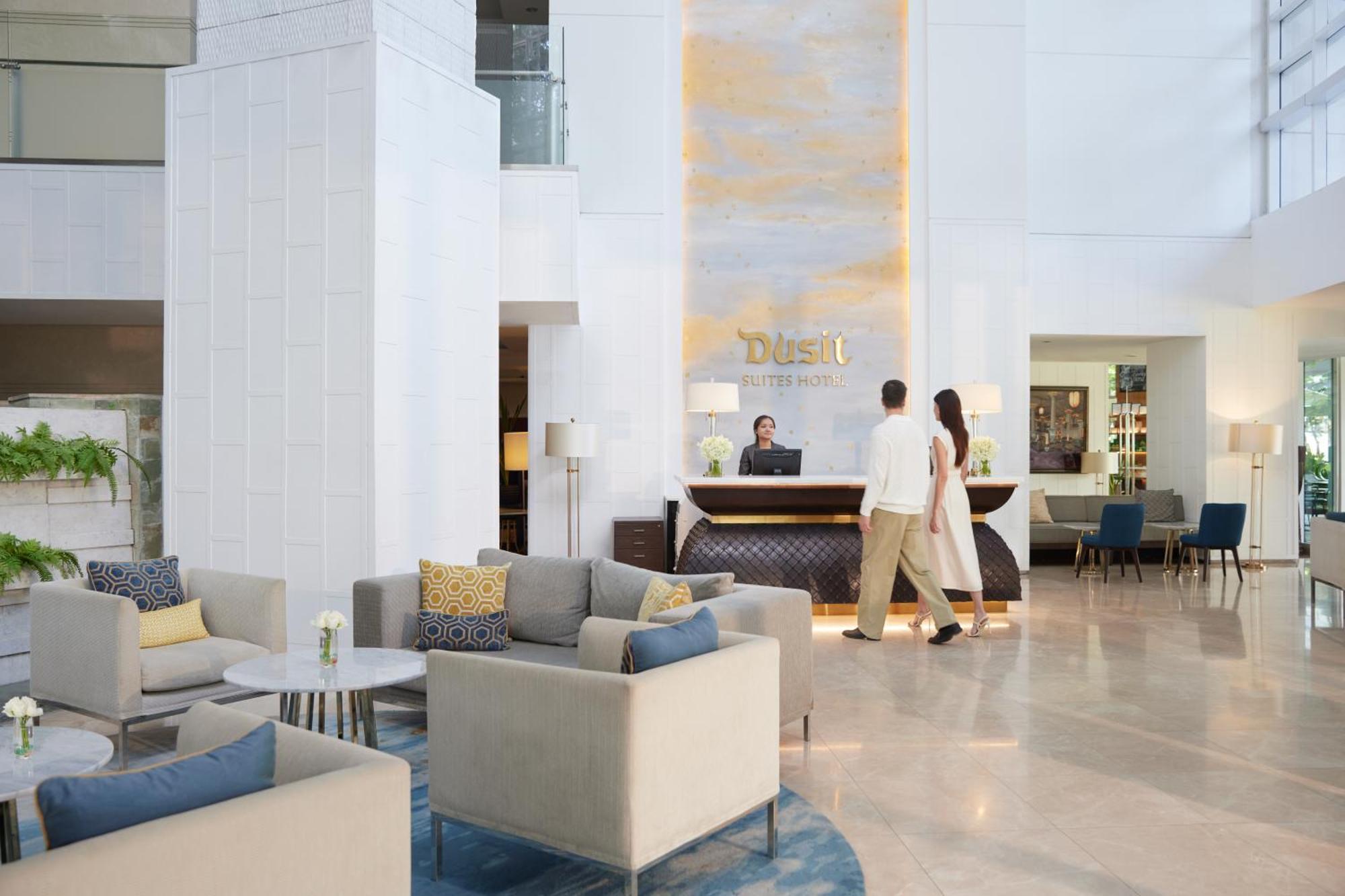 Dusit Suites Hotel Ratchadamri, Bangkok Dış mekan fotoğraf Lobby