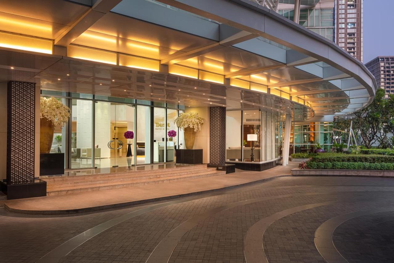 Dusit Suites Hotel Ratchadamri, Bangkok Dış mekan fotoğraf The entrance of the hotel
